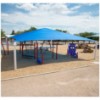 Rectangular Hip End Playground Shade Structure	