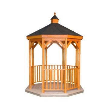 Natural Wood Gazebo