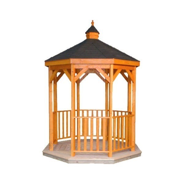 Natural Wood Gazebo