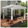 Natural Wood Pergola - White Wash