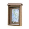 Small Wall Message Center Cedar