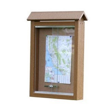 Small Wall Message Center Cedar