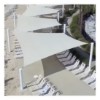 Hyperbolic Square Sail Shade Structure Scene