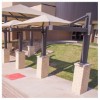 Suspended Rectangular Cantilever Campus Walkways