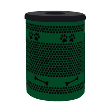 Dog Park Themed Trash Can