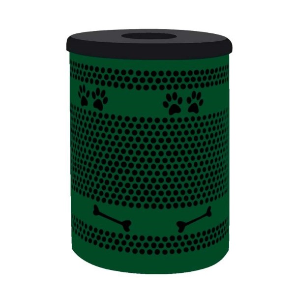 Dog Park Themed Trash Can