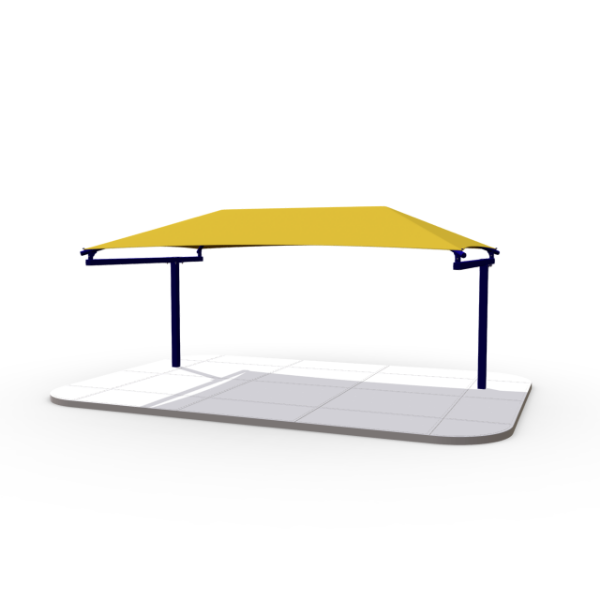 Standard Rectangular Cantilever Shade Structure	