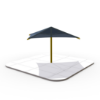 Square Umbrella Shade	