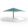 Hexagon Umbrella Shade
