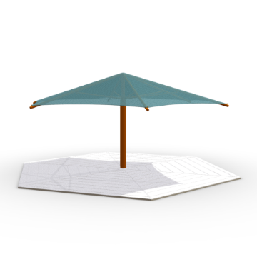 Hexagon Umbrella Shade