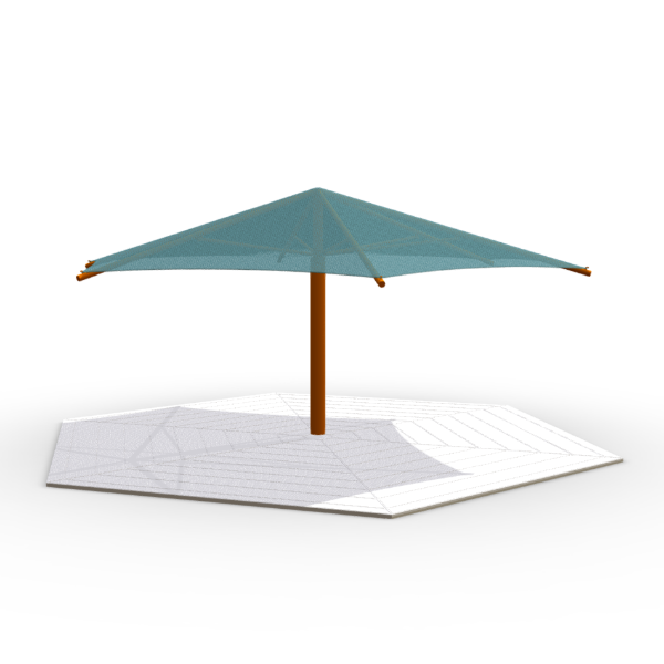 Hexagon Umbrella Shade