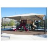 Square Hip End Shade Structure	