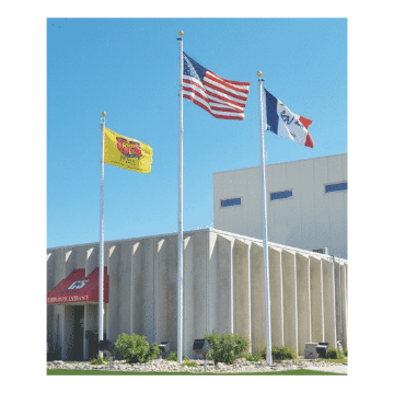 Sentry Flag Pole 3 Sizes