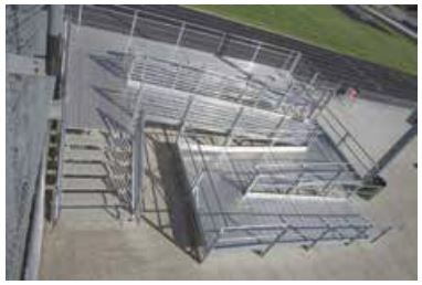 ADA Ramp Add On For Non-Compliant Aluminum Bleachers - Park Tables ...
