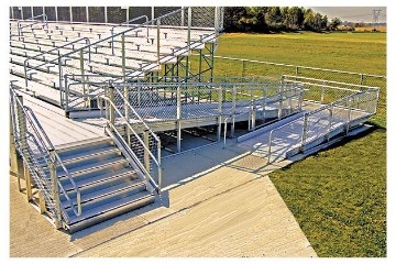 ADA Ramps for Bleachers