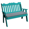 Royal English Garden Bench - Aruba Blue