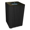 40 Gallon Recycled Plastic Square Trash Receptacle