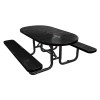 6 Ft. Oval Picnic Table - Thermoplastic Coated Steel