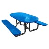 6 Ft. Oval Picnic Table - Thermoplastic Coated Steel