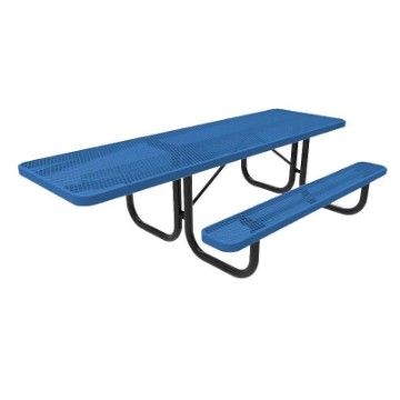 ADA ELITE Series 8 Foot Rectangular Thermoplastic Steel Picnic Table