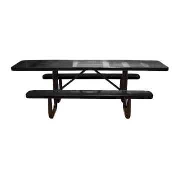 ADA Wheelchair Accessible Picnic Table - Plastic Coated Steel