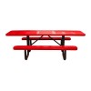 ADA Wheelchair Accessible Picnic Table - Plastic Coated Steel