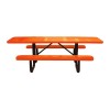 ADA Wheelchair Accessible Picnic Table - Plastic Coated Steel