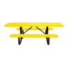 ADA Wheelchair Accessible Picnic Table - Plastic Coated Steel