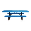 ADA Wheelchair Accessible Picnic Table - Plastic Coated Steel