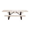 ADA Wheelchair Accessible Picnic Table - Plastic Coated Steel