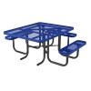 ADA Square Thermoplastic Picnic Table - Ultra Leisure Style