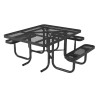 ADA Square Thermoplastic Picnic Table - Ultra Leisure Style