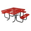 ADA Square Thermoplastic Picnic Table - Ultra Leisure Style