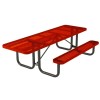 ADA Rectangular 8 ft. Thermoplastic Steel Picnic Table