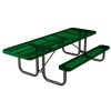 ADA Rectangular 8 ft. Thermoplastic Steel Picnic Table