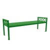 Biscayne Powder Coated Steel Bench without Back