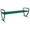 Zion 6 Ft. Powder Coated Steel Bench without Back