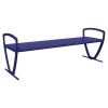 Zion 6 Ft. Powder Coated Steel Bench without Back