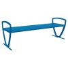 Zion 6 Ft. Powder Coated Steel Bench without Back