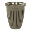 32 Gallon Crown Trash Can with Flared Top
