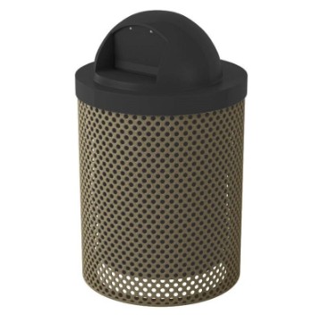 32 Gallon Perforated Trash Receptacle