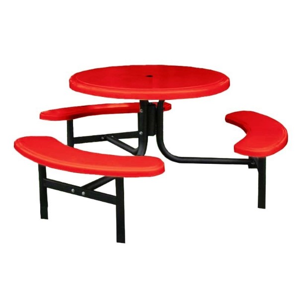 Round Fiberglass Picnic Table
