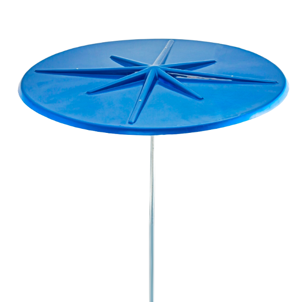 7 1/2 Ft. Fiberglass Umbrella - 1 1/2 Inch Galvanized Pole