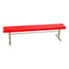 15 ft. Fiberglass Bench without Back - Welded Frame
