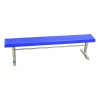 15 ft. Fiberglass Bench without Back - Welded Frame