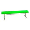 15 ft. Fiberglass Bench without Back - Welded Frame