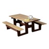8 Ft. Recycled Plastic Commercial Picnic Table - Portable