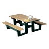 8 Ft. Recycled Plastic Commercial Picnic Table - Portable