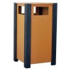 Engraved Trash Receptacle
