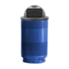 Dome Top Trash Can